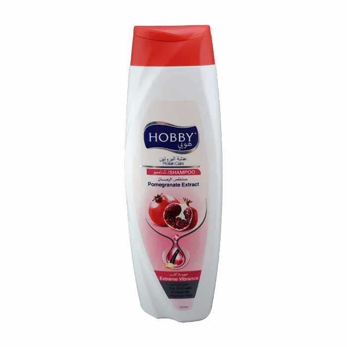 عکس اصلی شامپو ترکیه ای انار Hobby حجم 600 میلی لیتر